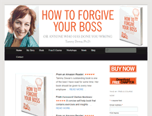 Tablet Screenshot of forgiveyourboss.com